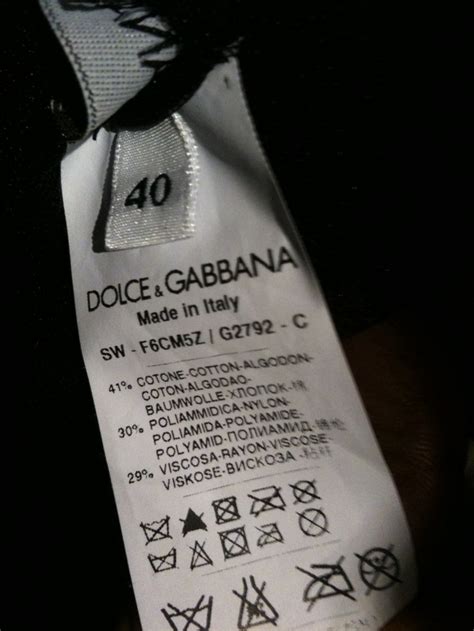 dolce and gabbana replica dress|authentic dolce and gabbana label.